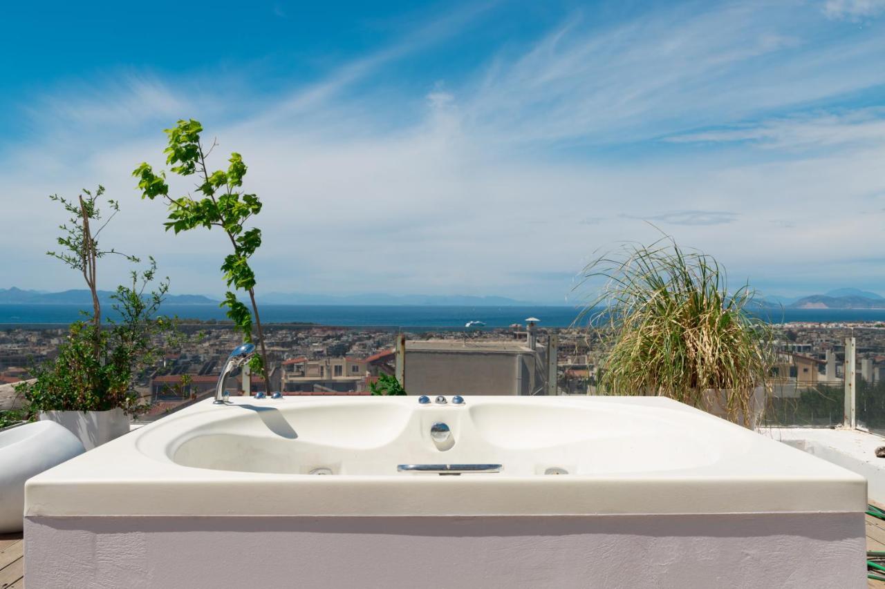 Dreamy Aegean View Apartment Athens Ngoại thất bức ảnh
